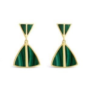 Sierra Winter Jewelry Jolene Malachite Earrings